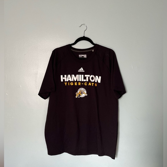 Adidas CFL Hamilton Tiger Cats Ti-cats Football Team Logo Men’s XL Black - Picture 1 of 3